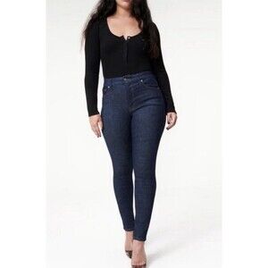 Good American GL226LDT Always Fits Good Legs Skinny Jeans Size B [6-12] Tall